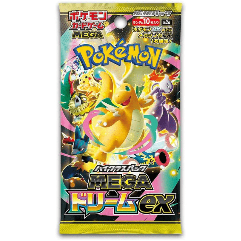 Pokémon Mega: Dream ex Booster Pack (Japansk) - TCGVAULT
