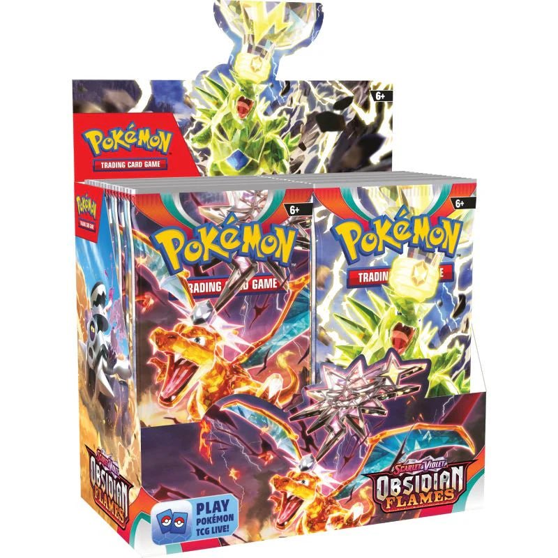 Pokémon Scarlet & Violet 3: Obsidian Flames Booster Box - TCGVAULT