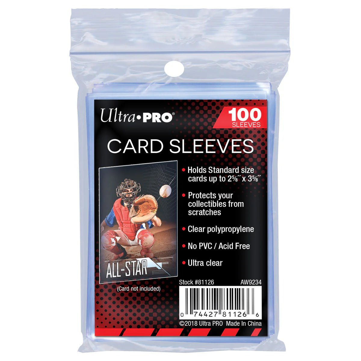 Ultra PRO: Card Sleeves - 100st - TCGVAULT