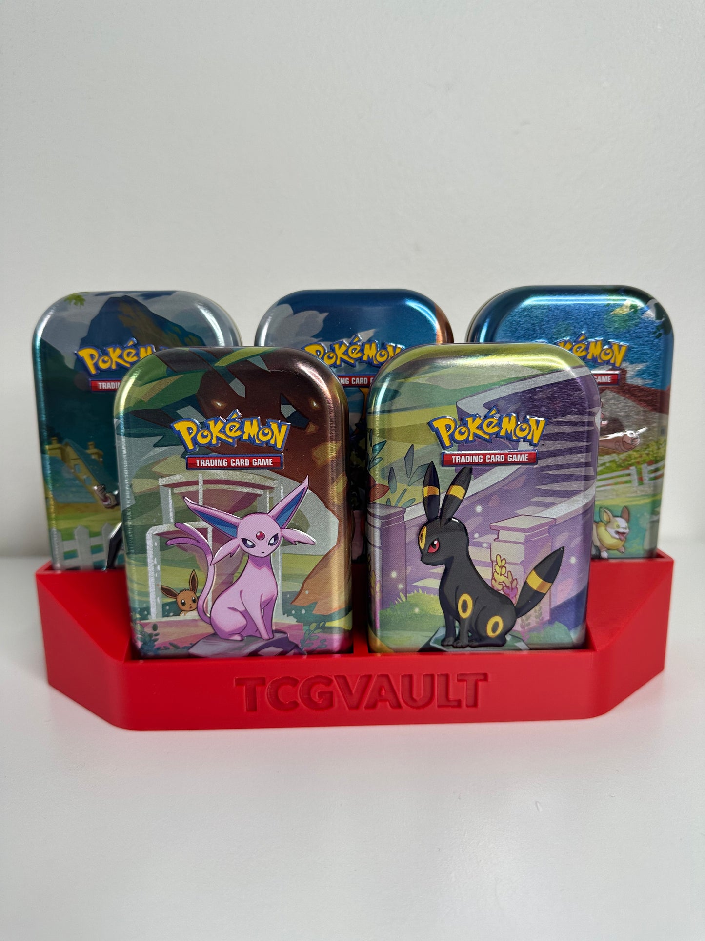 Displayställ för Mini Tins – 5 fack