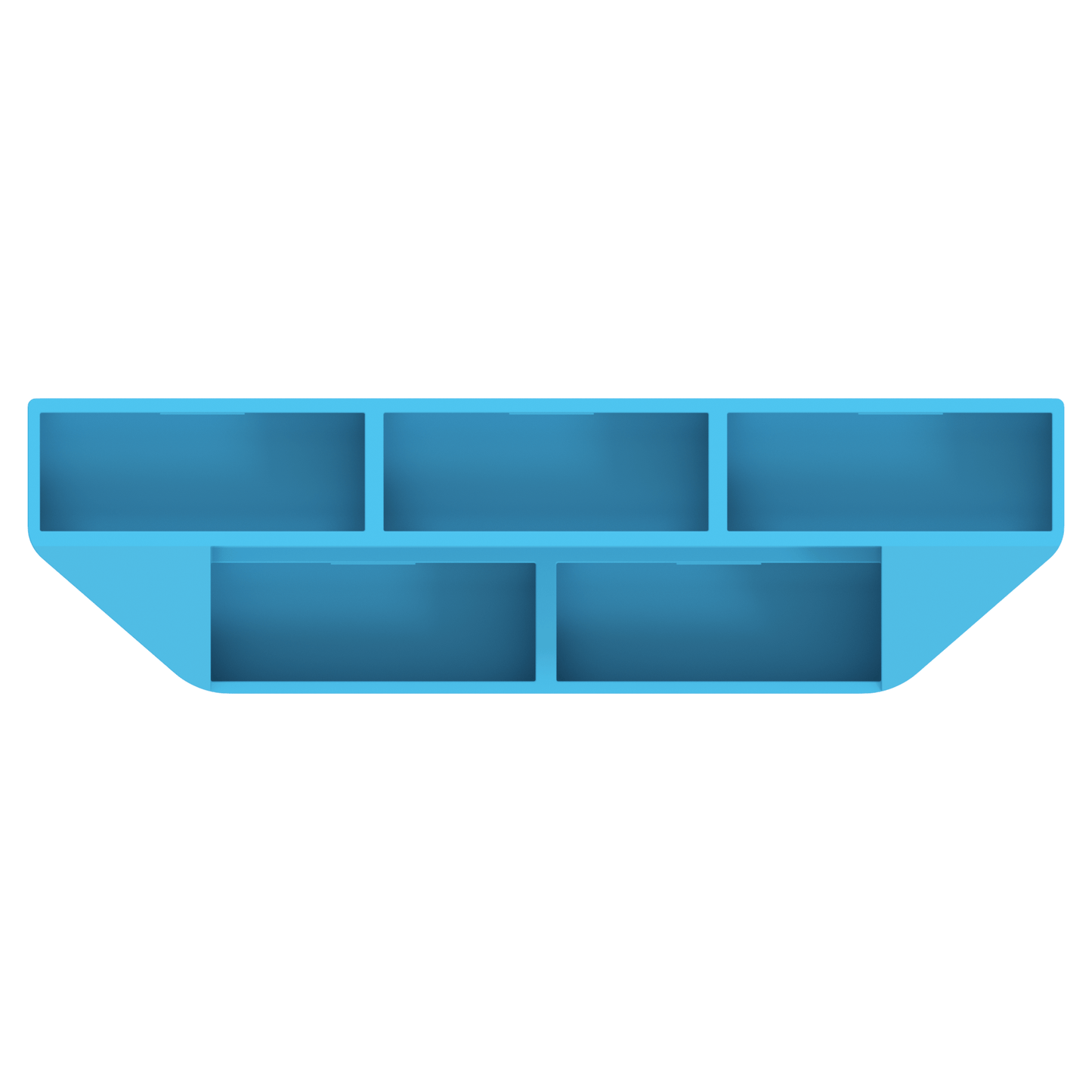 Displayställ för Mini Tins – 5 fack