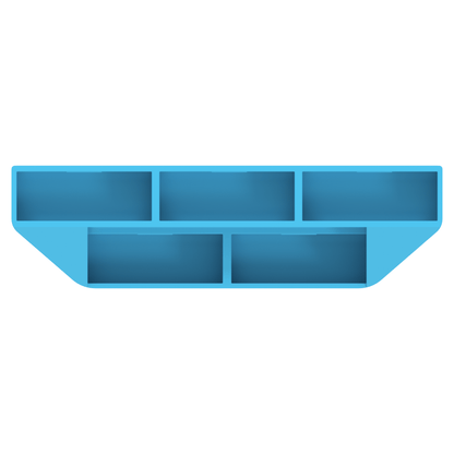 Displayställ för Mini Tins – 5 fack