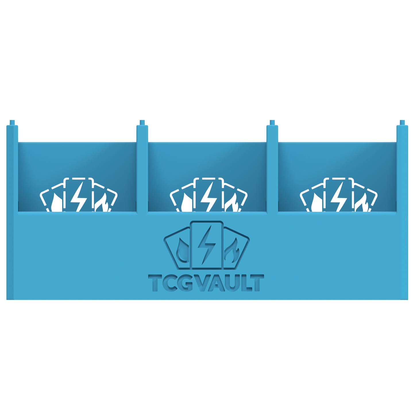 Förvaringslåda för Samlarkort Large – Stapelbar & Rymlig med Avskiljare