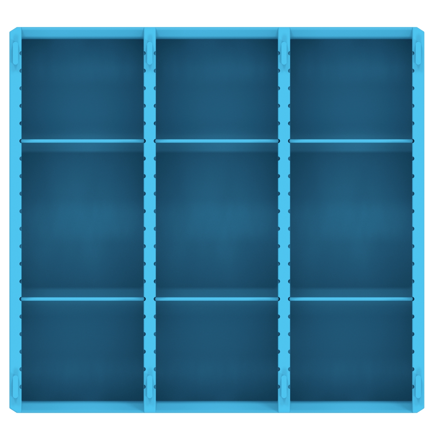 Förvaringslåda för Samlarkort Large – Stapelbar & Rymlig med Avskiljare