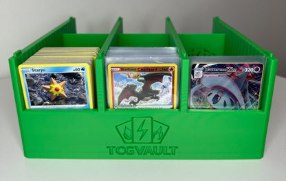 Förvaringslåda för Samlarkort Large – Stapelbar & Rymlig med Avskiljare