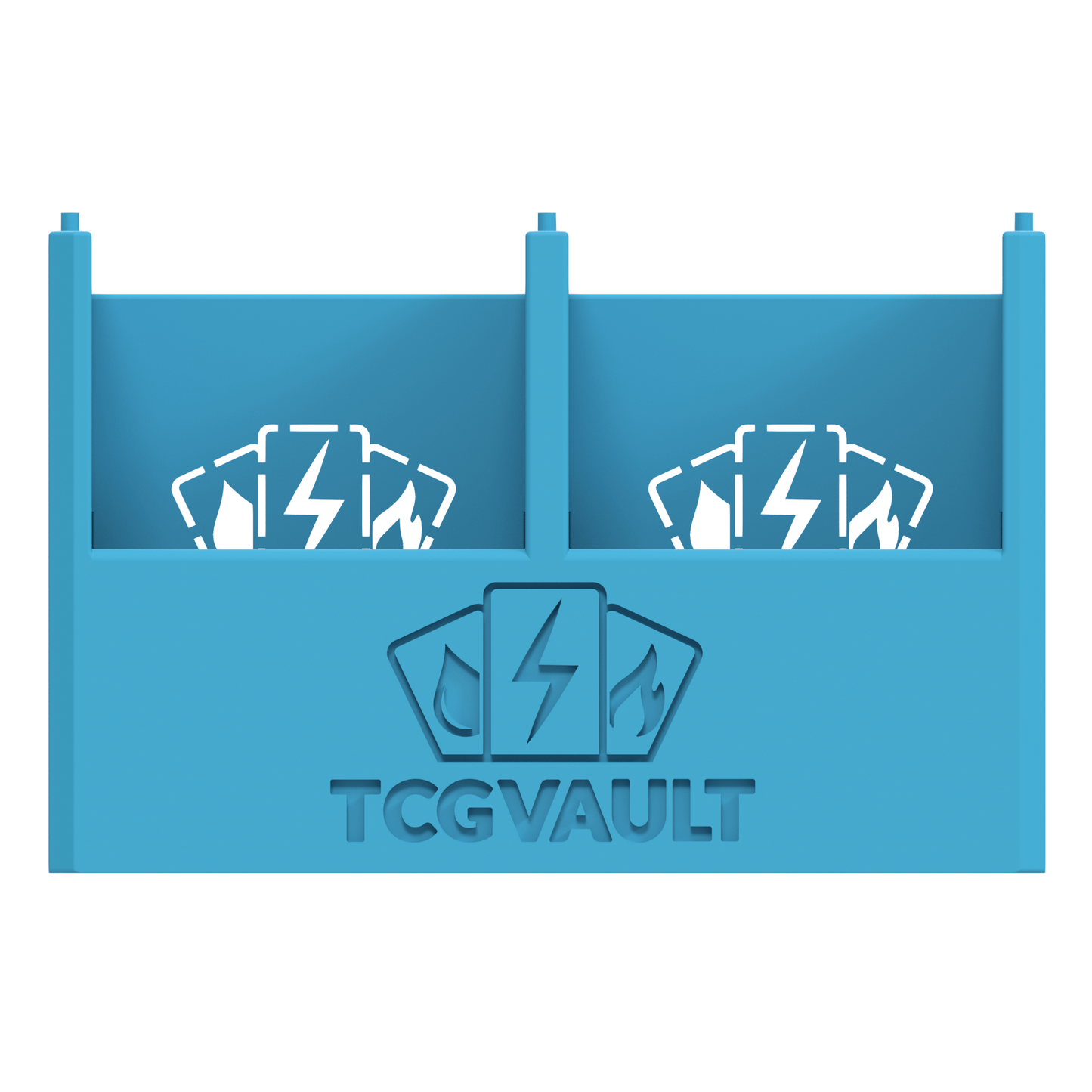 Förvaringslåda för Samlarkort Medium – Stapelbar & Rymlig med Avskiljare