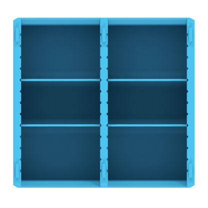 Förvaringslåda för Samlarkort Medium – Stapelbar & Rymlig med Avskiljare