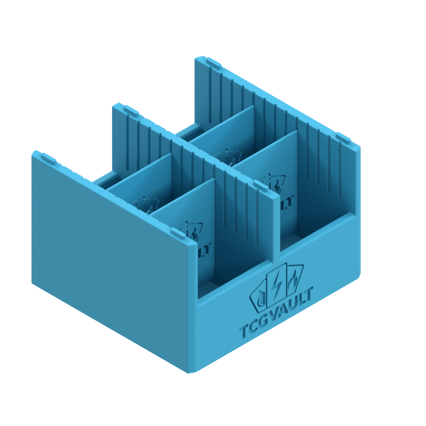 Förvaringslåda för Samlarkort Medium – Stapelbar & Rymlig med Avskiljare