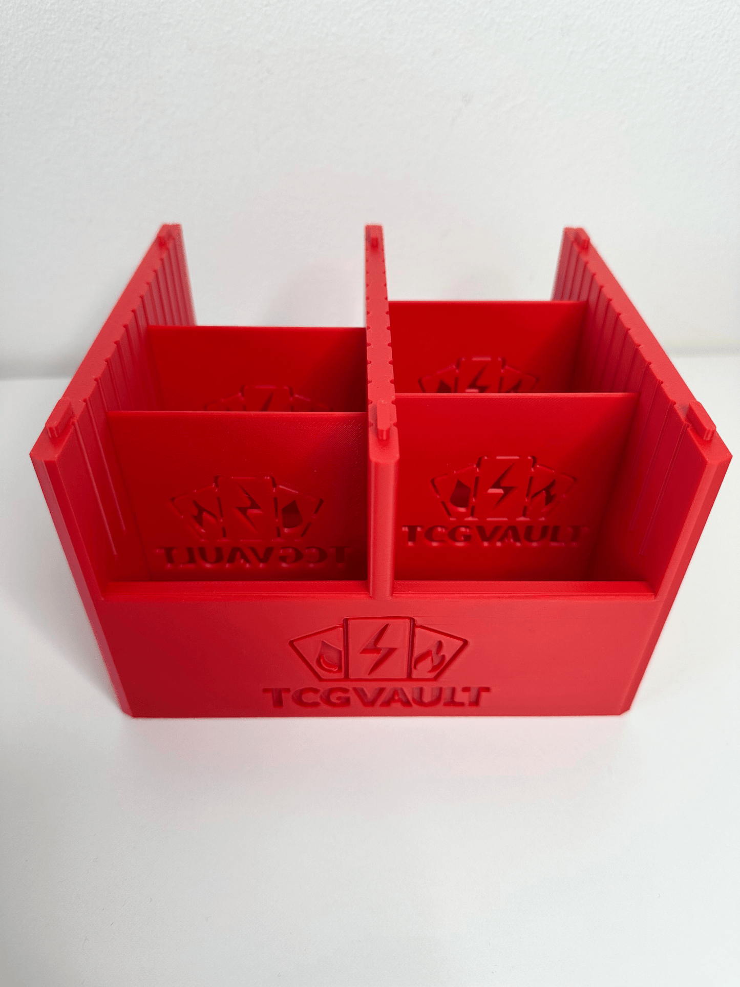 Förvaringslåda för Samlarkort Medium – Stapelbar & Rymlig med Avskiljare