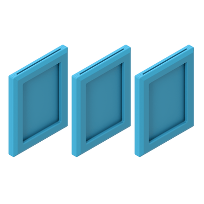 Magnetisk Kortdisplay – Visa Upp Ditt Favoritkort med Stil (3-Pack)