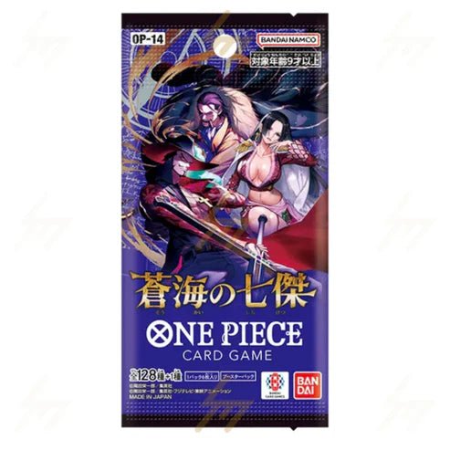 One Piece Card Game: OP14 - The Azure Sea's Seven Booster Pack (Japansk)