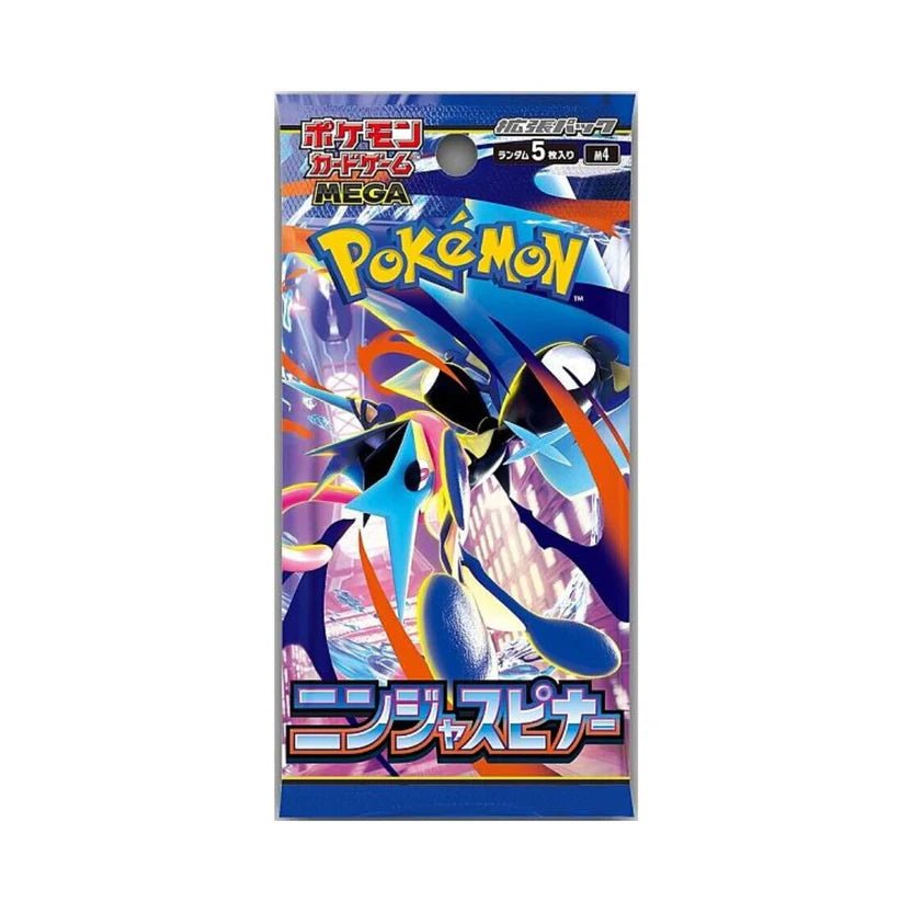 Pokémon Mega: Ninja Spinner Booster Pack (Japansk)