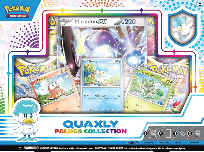 Pokemon Paldea Collection Quaxly