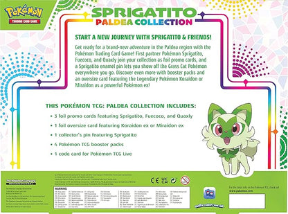 Pokemon Paldea Collection Sprigatito