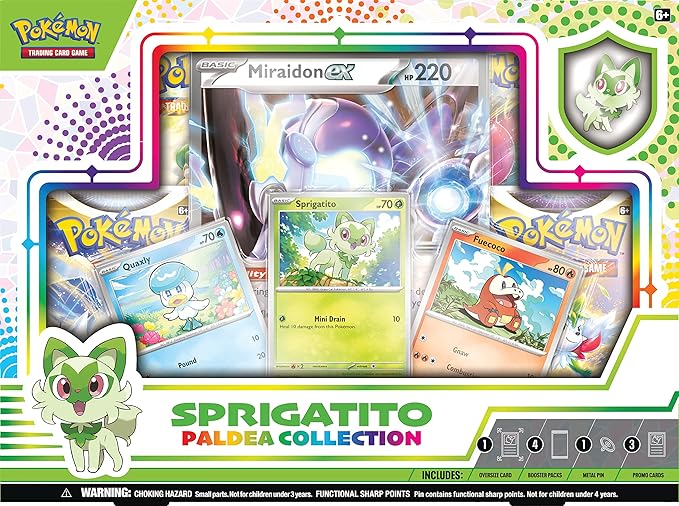 Pokemon Paldea Collection Sprigatito