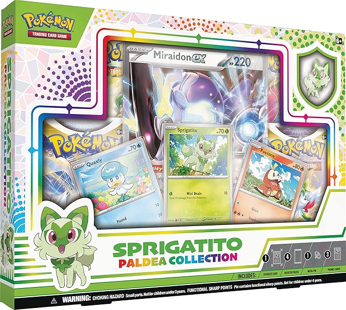 Pokemon Paldea Collection Sprigatito