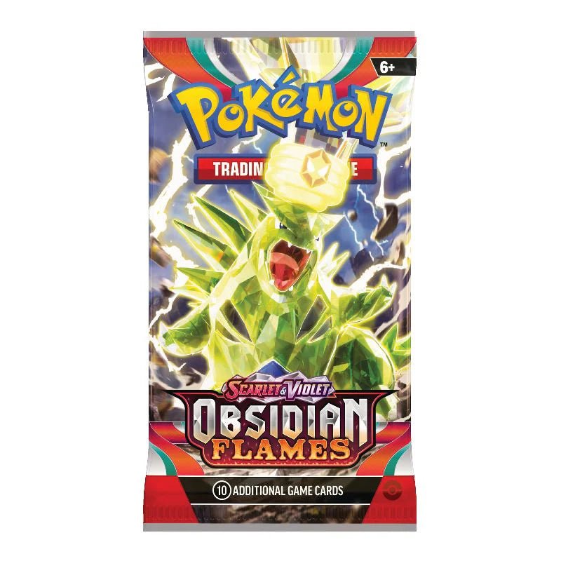 Pokémon Scarlet & Violet 3: Obsidian Flames Booster Pack - TCGVAULT
