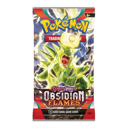 Pokémon Scarlet & Violet 3: Obsidian Flames Booster Pack - TCGVAULT