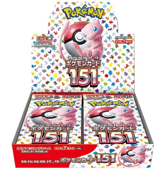 Pokémon Scarlet & Violet: Pokemon Card 151 Booster Box (Japansk)
