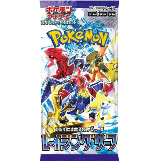 Pokémon Scarlet & Violet: Raging Surf Booster Pack (Japanskt)