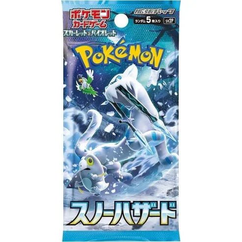 Pokémon Scarlet & Violet: Snow Hazard Booster Pack (Japansk)