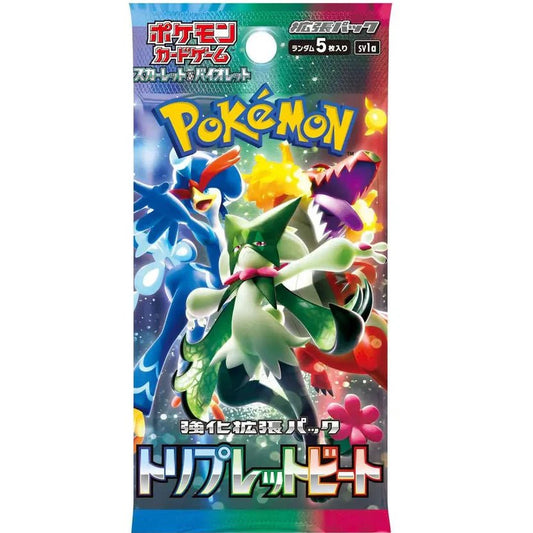 Pokémon Scarlet & Violet: Triplet Beat Booster Pack (Japansk)
