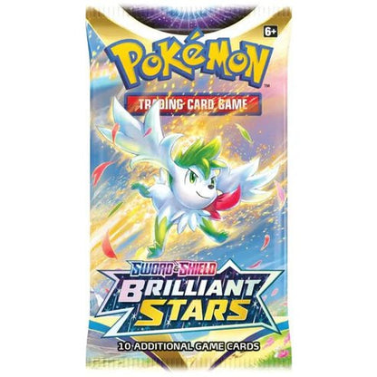 Pokémon Sword & Shield: Brilliant Stars Booster Pack - TCGVAULT