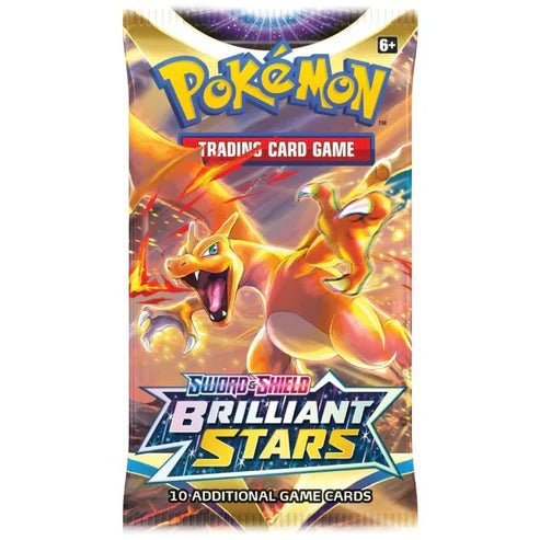 Pokémon Sword & Shield: Brilliant Stars Booster Pack - TCGVAULT