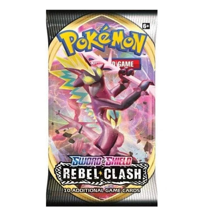 Pokémon Sword & Shield: Rebel Clash Booster Pack - TCGVAULT