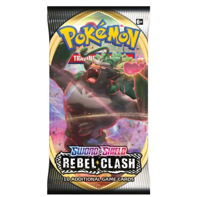 Pokémon Sword & Shield: Rebel Clash Booster Pack - TCGVAULT