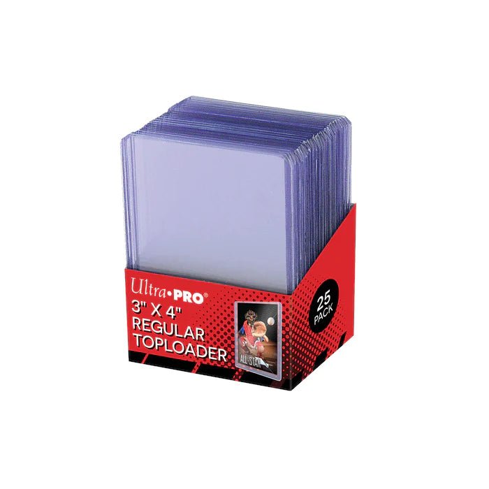 Ultra PRO: Regular Toploader 3x4 Clear - 25st - TCGVAULT